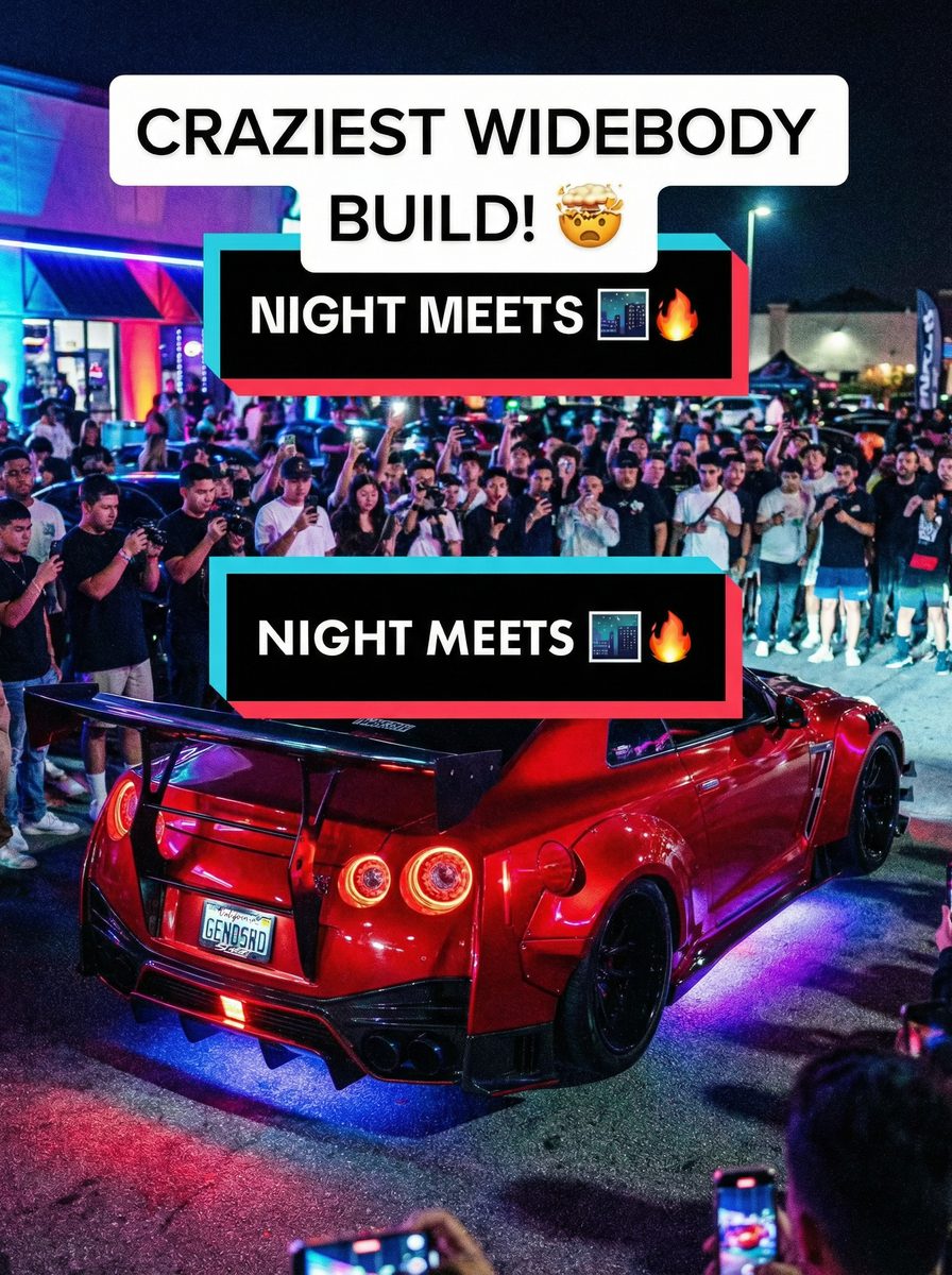 小马拉大车夜间车聚视频